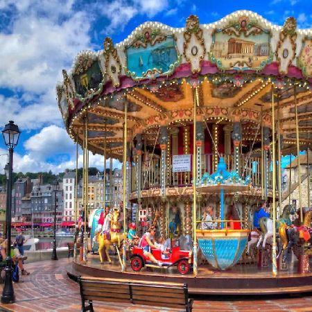 Le Fleur"H"On 11 D'Honfleur, T2 En Residence Avec Piscine, Wifi Et Parking Gratuits Equemauville Ngoại thất bức ảnh
