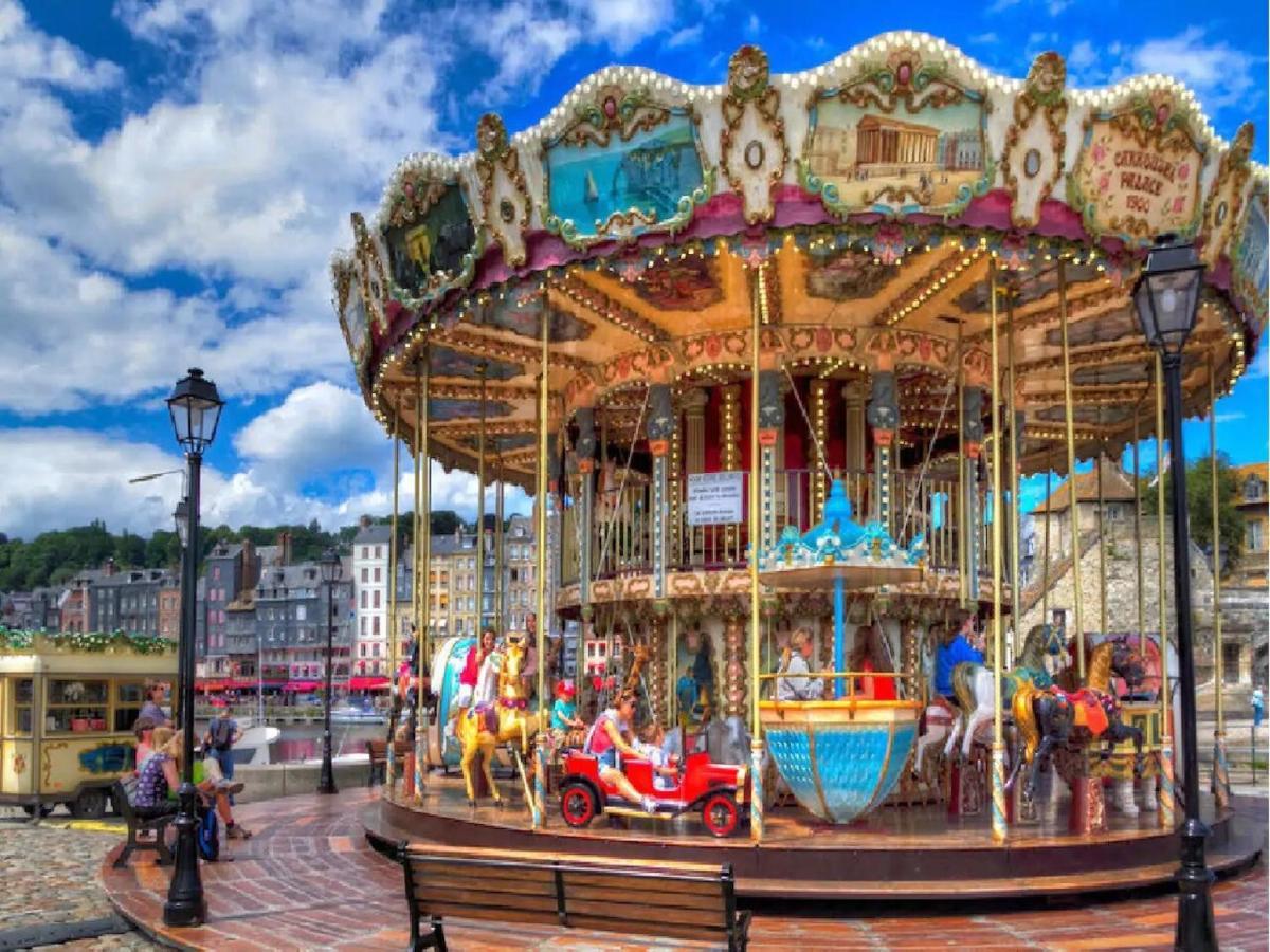 Le Fleur"H"On 11 D'Honfleur, T2 En Residence Avec Piscine, Wifi Et Parking Gratuits Equemauville Ngoại thất bức ảnh